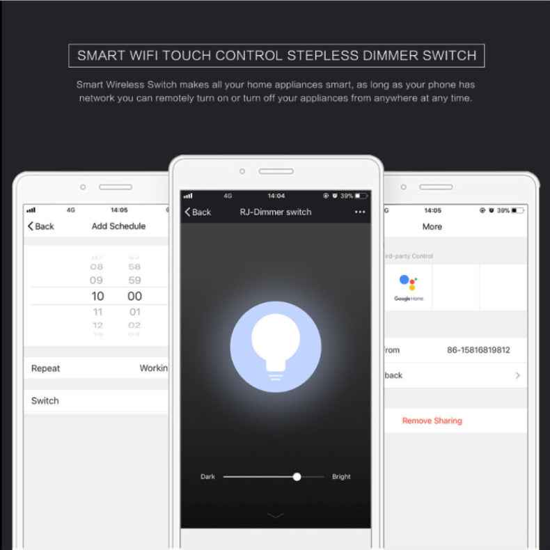 Smarter WLAN Touch Dimmer für Alexa – Bild 5 | LuxeStyle