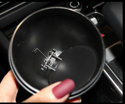 Auto-Mülleimer Schwan mit Diamanten | LuxeStyle