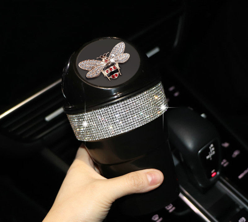 Auto-Mülleimer Schwan mit Diamanten – Bild 3 | LuxeStyle