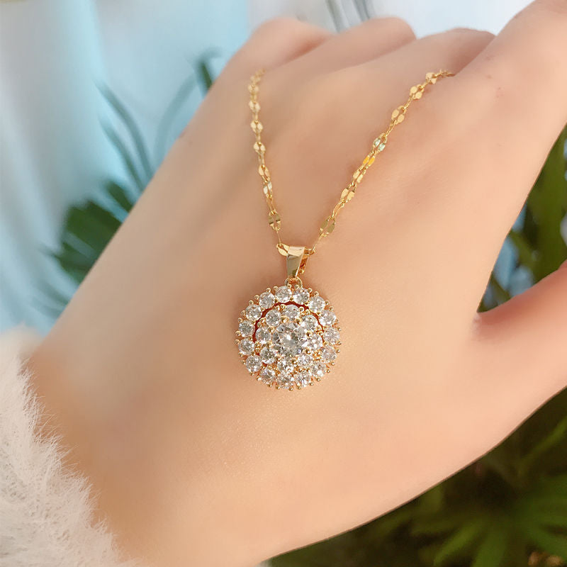 Diamant-Anhänger Kette – Bild 1 | LuxeStyle
