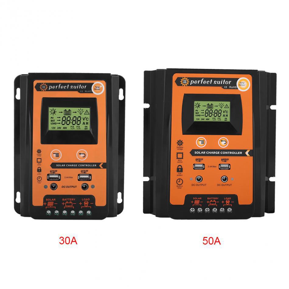 PWM Solar-Laderegler 12V/24V – 30A/50A/70A – Bild 5 | LuxeStyle
