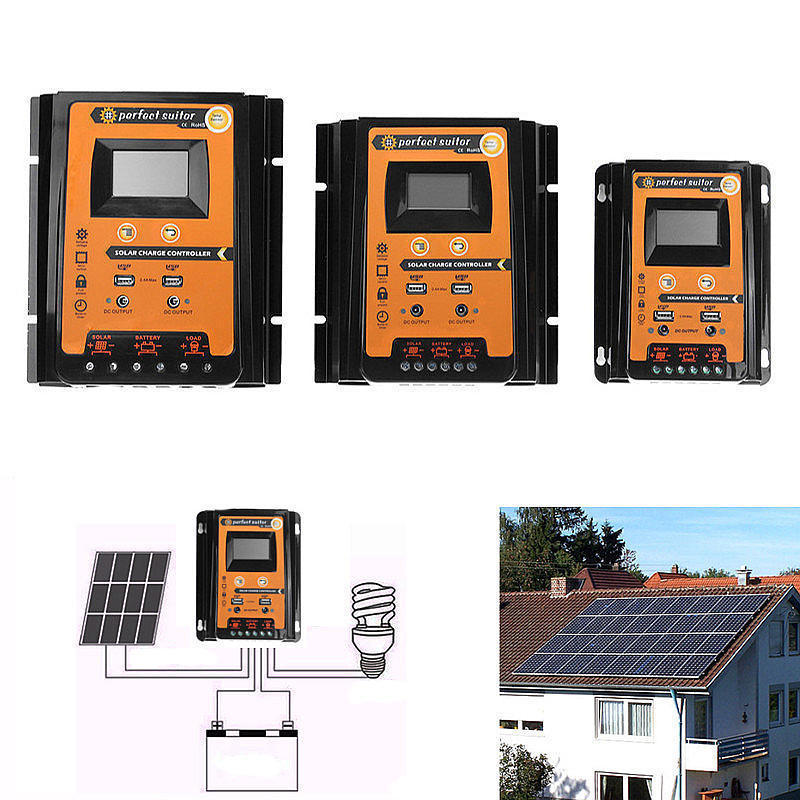 PWM Solar-Laderegler 12V/24V – 30A/50A/70A – Bild 1 | LuxeStyle