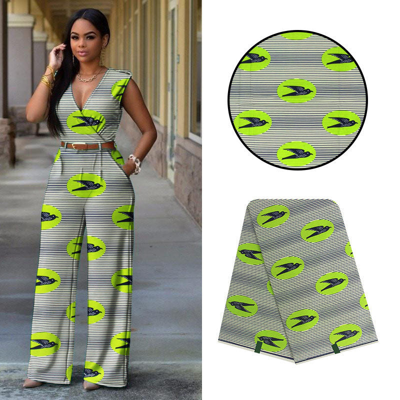 Afrikanischer Batik Baumwollstoff Ankara Wax – Bild 3 | LuxeStyle