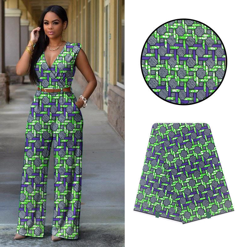 Afrikanischer Batik Baumwollstoff