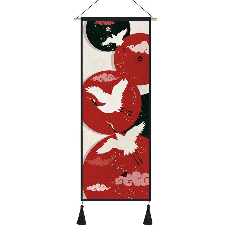Wandbehang mit festlichem Muster