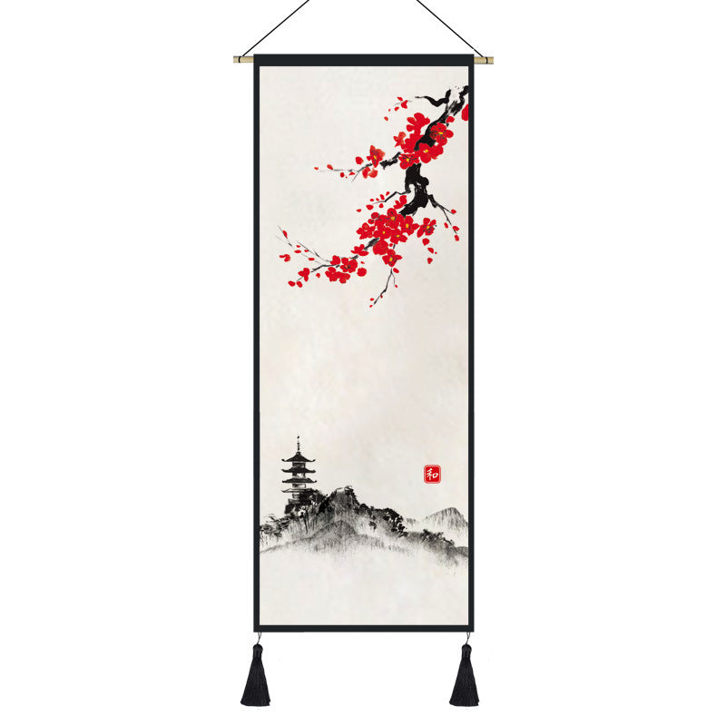 Wandbehang mit festlichem Muster