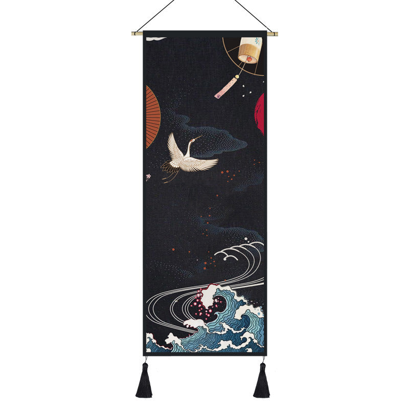 Wandbehang mit festlichem Muster