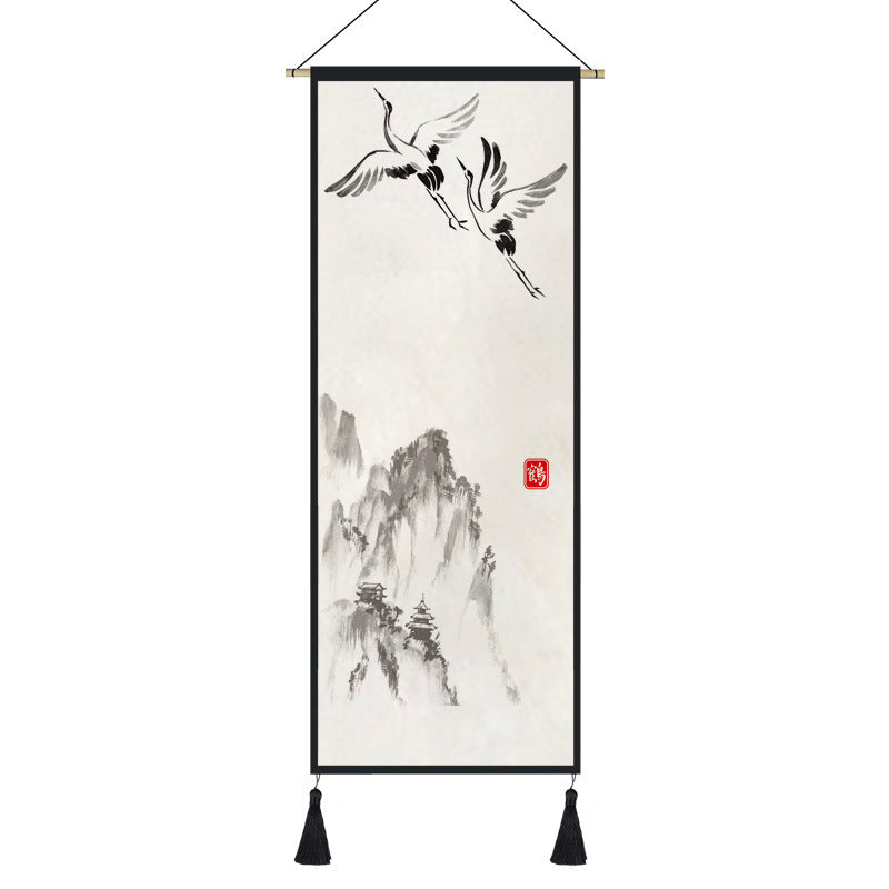 Wandbehang mit festlichem Muster
