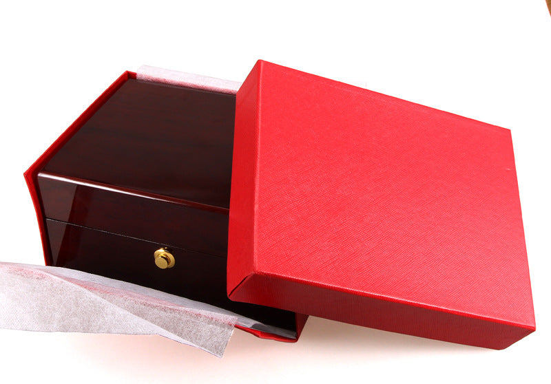 Bemalte Uhrenbox mit Schmuck & Aufbewahrung – Bild 2 | LuxeStyle