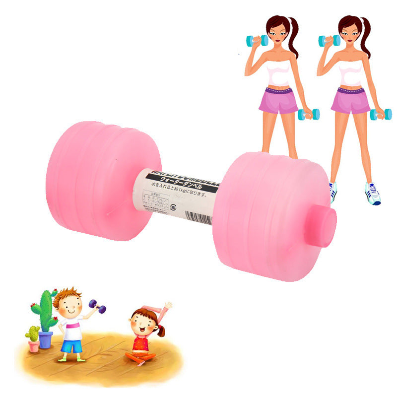 Wasser-Hantel 2er-Set · füllbare Reise-Fitness-Hanteln