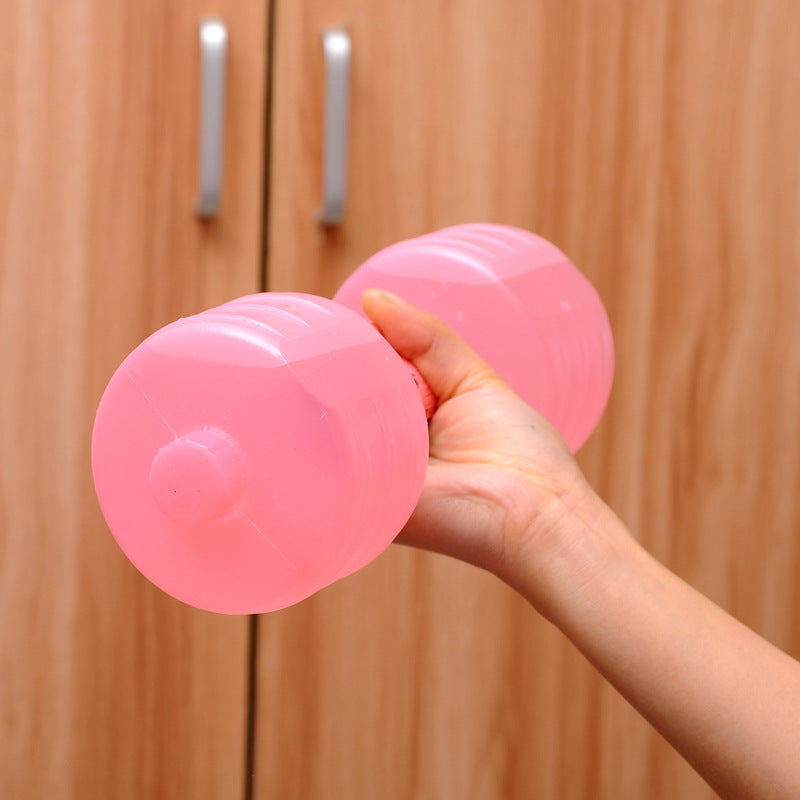 Wasser-Hantel 2er-Set · füllbare Reise-Fitness-Hanteln