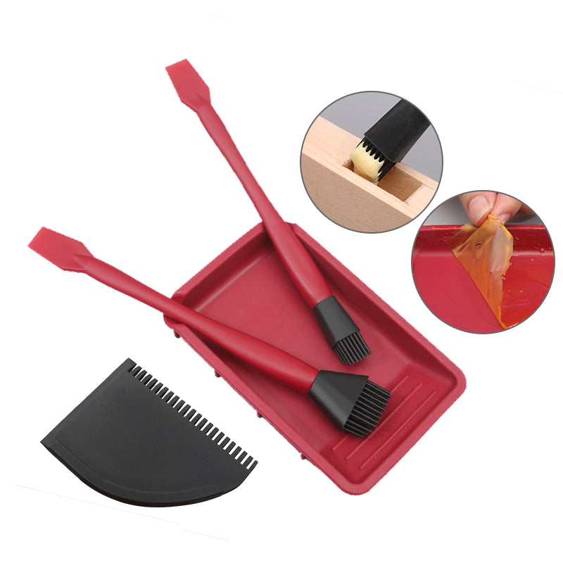 Silikonpinsel-Set, 4-teilig – Bild 5 | LuxeStyle