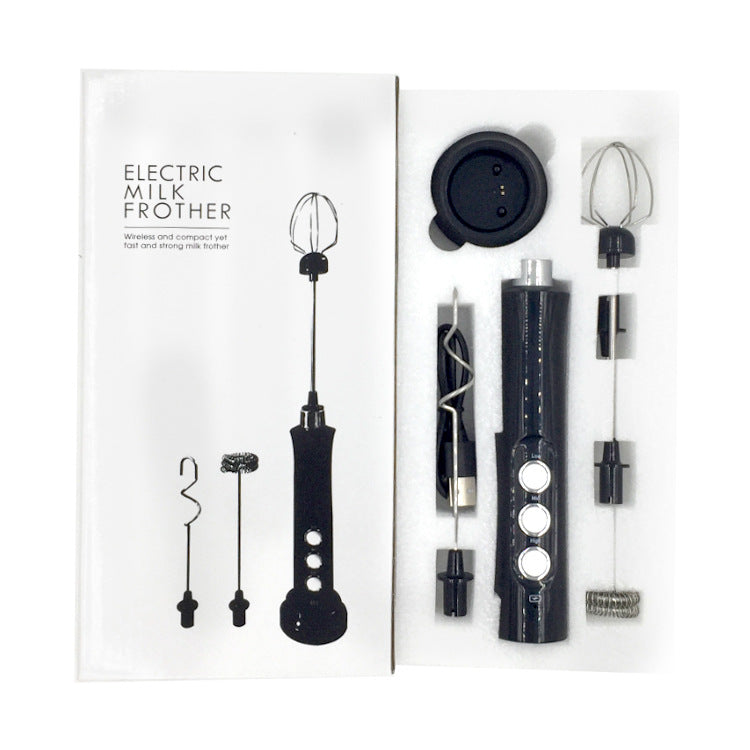 Elektrischer Milchschäumer mit USB-Ladefunktion – Bild 5 | LuxeStyle