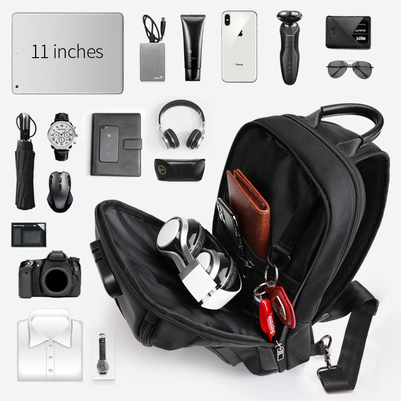 Sportliche Messenger Bag – Bild 5 | LuxeStyle