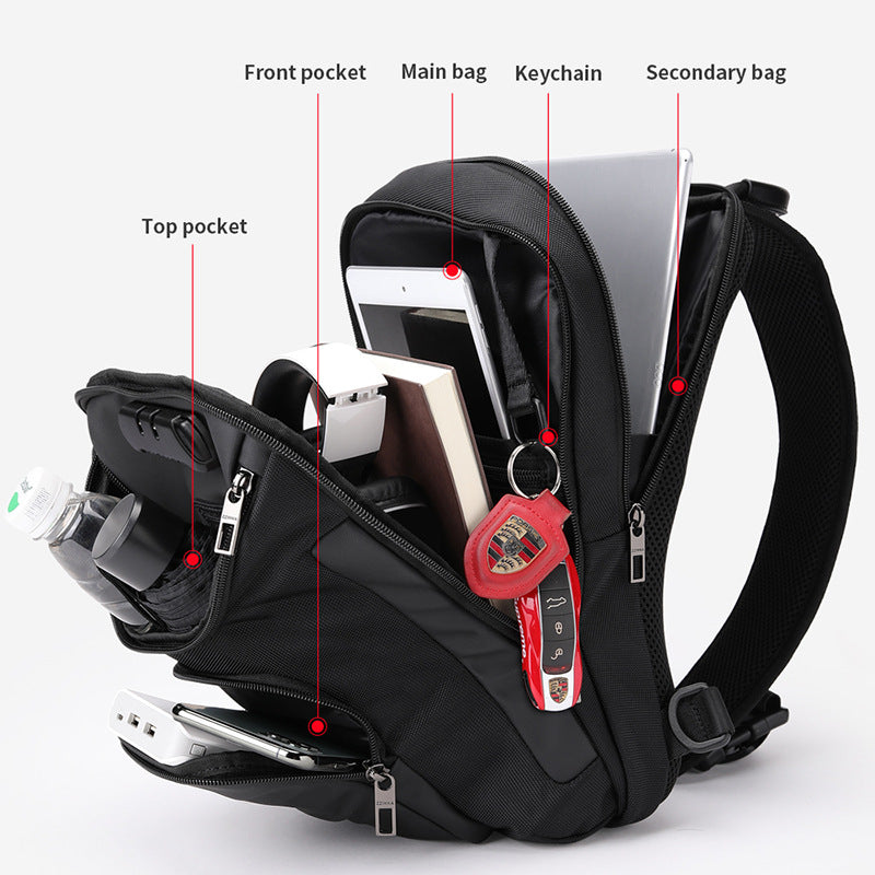 Sportliche Messenger Bag – Bild 3 | LuxeStyle
