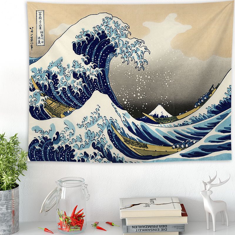 Ukiyo-e Wandteppich Welle – Bild 2 | LuxeStyle