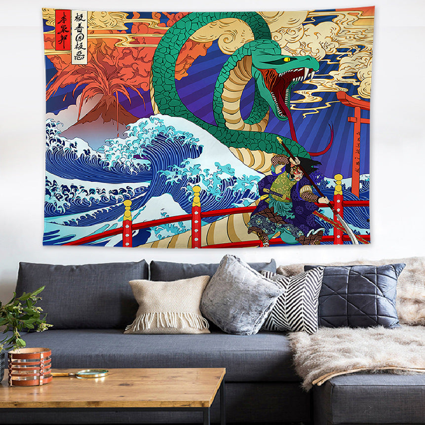 Ukiyo-e Wandteppich Welle – Bild 5 | LuxeStyle