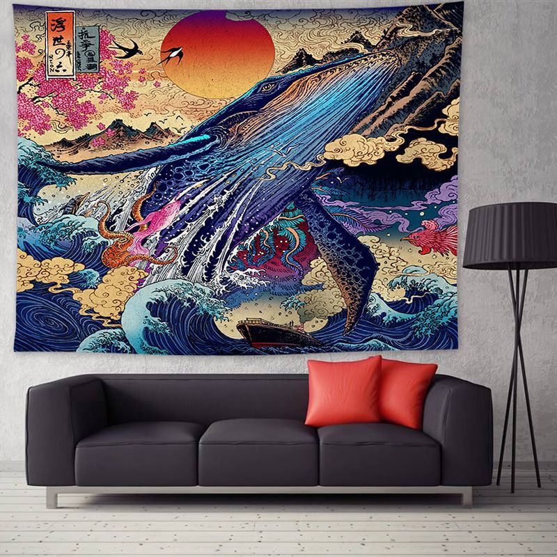 Ukiyo-e Wandteppich Welle – Bild 3 | LuxeStyle