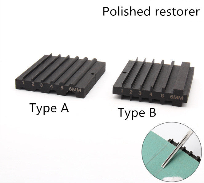 Leder-Reparaturwerkzeug, doppelseitig – Bild 3 | LuxeStyle