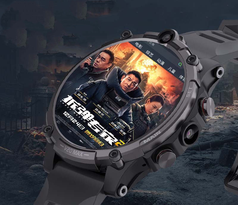 Smartwatch 4G mit Dual-Kamera & Herzfrequenz – Bild 2 | LuxeStyle