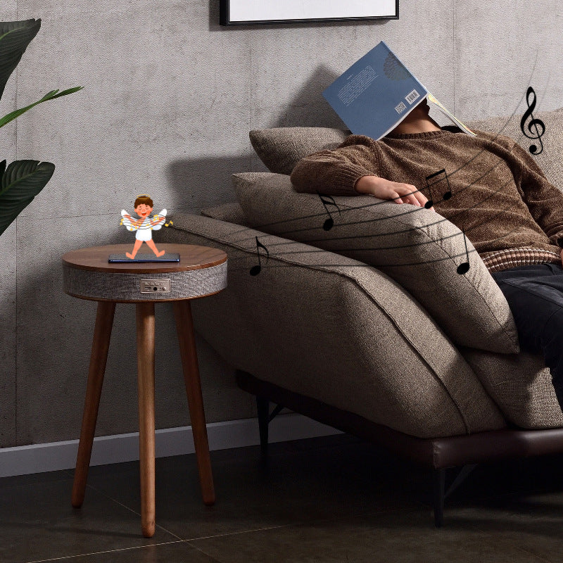 Bluetooth Beistelltisch mit Wireless Charging | LuxeStyle