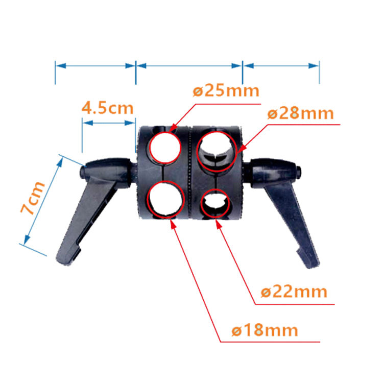Fotografischer Metallgriff Multi-Function Adapter – Bild 8 | LuxeStyle