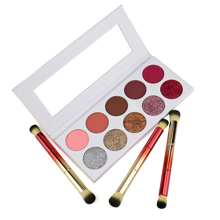 Super Color Lidschatten-Palette, 10 Farben