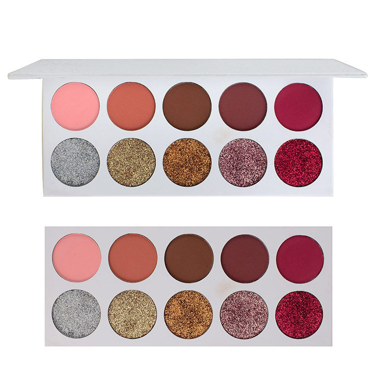 Super Color Lidschatten-Palette, 10 Farben