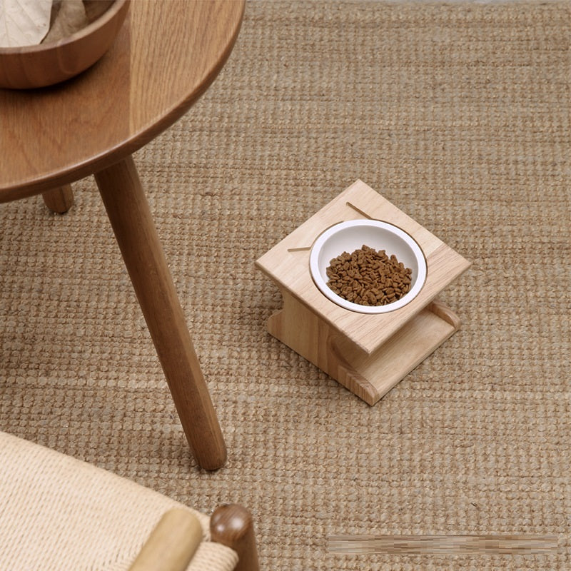 Keramik-Futternapf mit Holzständer – Bild 10 | LuxeStyle