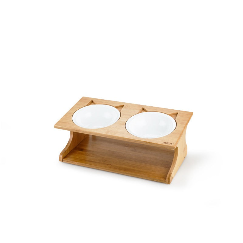 Keramik-Futternapf mit Holzständer – Bild 9 | LuxeStyle