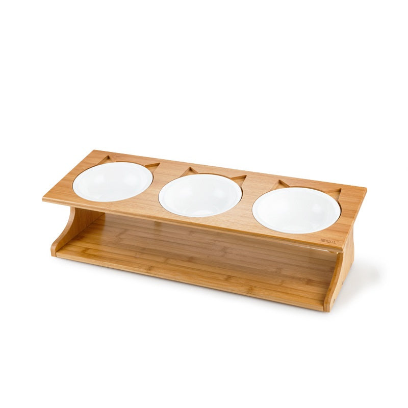 Keramik-Futternapf mit Holzständer – Bild 6 | LuxeStyle