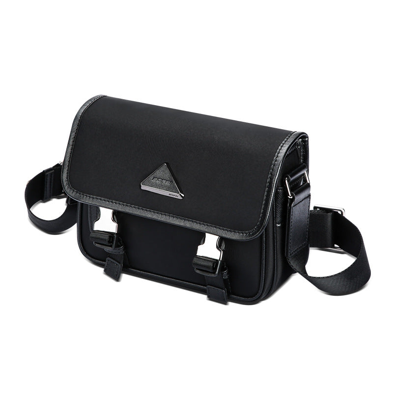 Schultertasche Nylon Schwarz 8 Zoll – Bild 3 | LuxeStyle