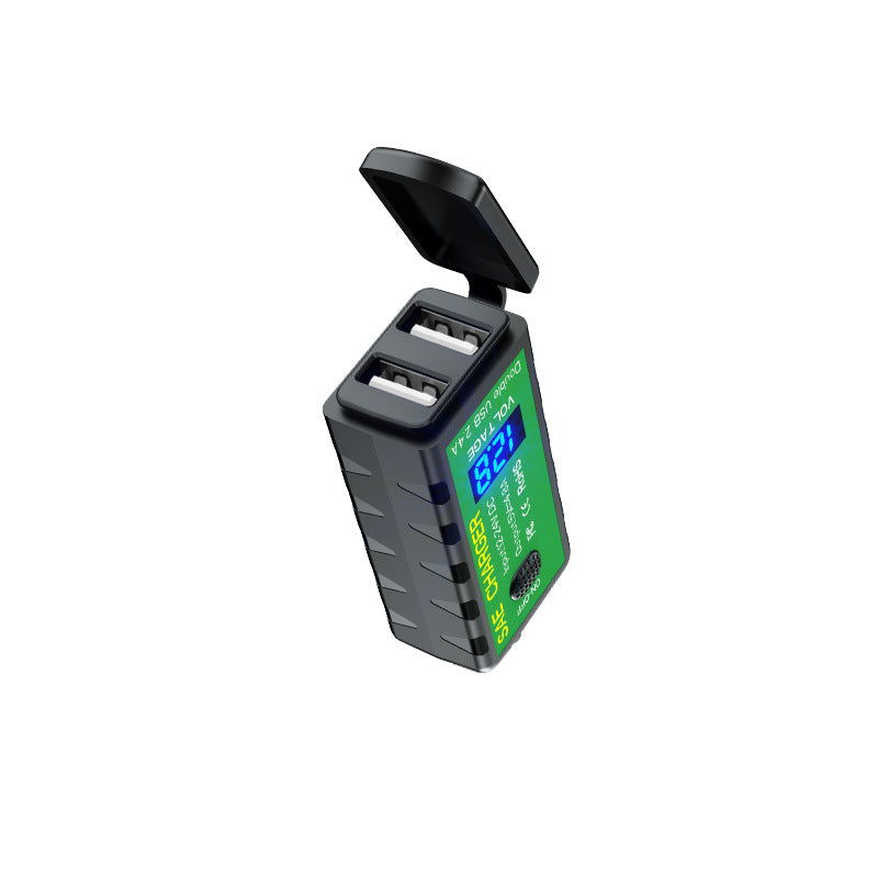 Wasserdichtes Motorrad-Ladegerät mit Dual-USB