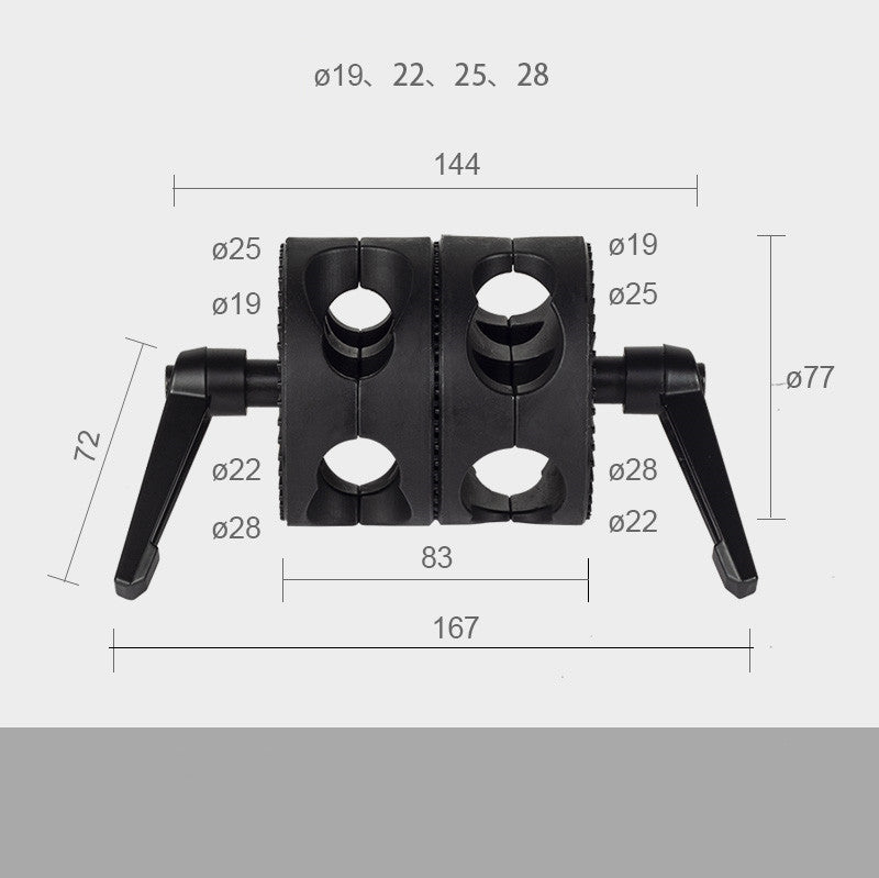 Fotografischer Metallgriff Multi-Function Adapter – Bild 2 | LuxeStyle
