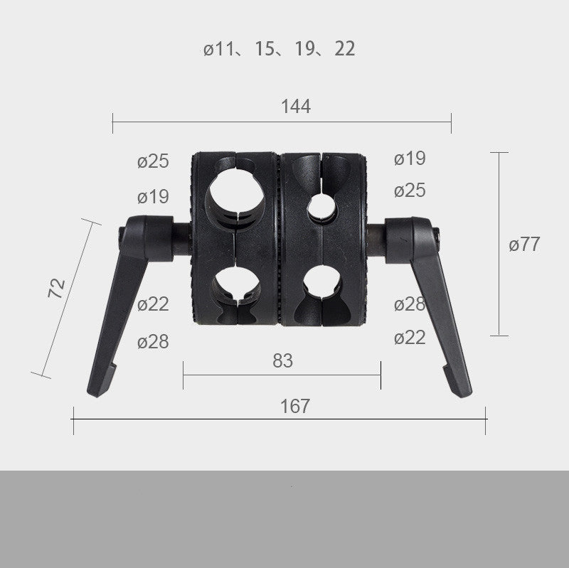 Fotografischer Metallgriff Multi-Function Adapter – Bild 6 | LuxeStyle