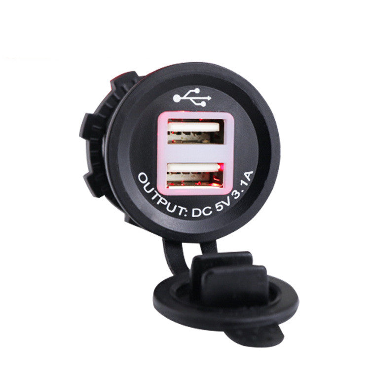 Wasserdichtes USB-Ladegerät für Fahrzeuge