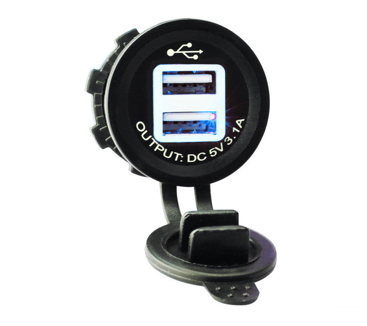 Wasserdichtes USB-Ladegerät für Fahrzeuge