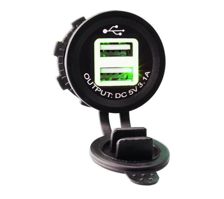 Wasserdichtes USB-Ladegerät für Fahrzeuge
