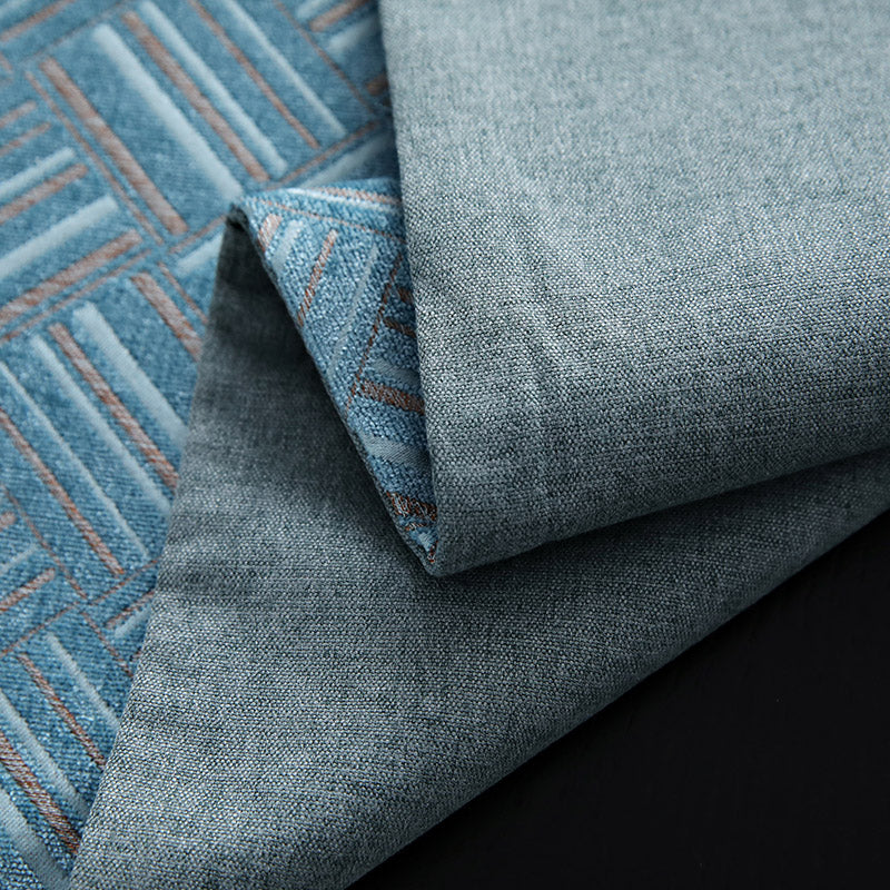 Tischläufer "Handwerker-Blau" mit Pflanzenmuster – Bild 5 | LuxeStyle