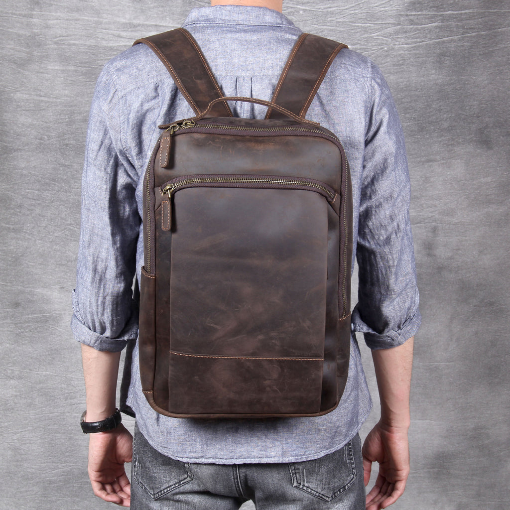 First Layer Leder Computer Bag – Bild 5 | LuxeStyle