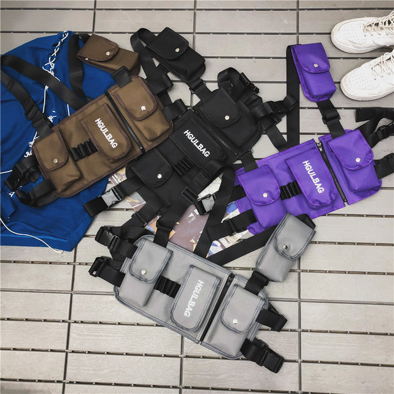 Brusttasche mit mehreren Fächern – Bild 5 | LuxeStyle