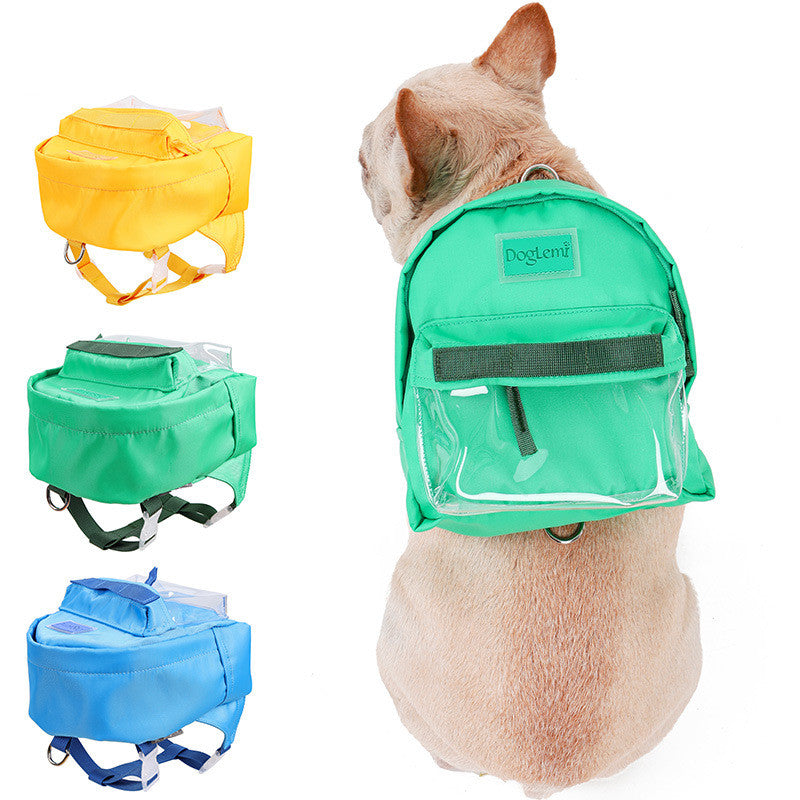 Hunde- und Katzen-Brustgurt mit Rucksack – Bild 2 | LuxeStyle