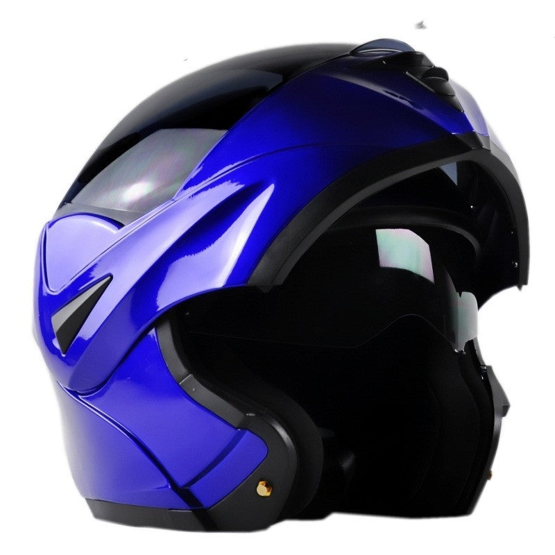 Motorradhelm mit Doppelscheibe