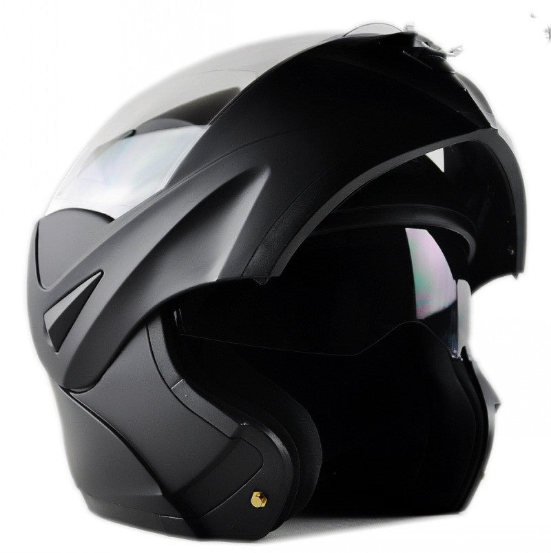 Motorradhelm mit Doppelscheibe