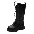 Kinder Martin Boots aus Kunstleder – Bild 3 | LuxeStyle