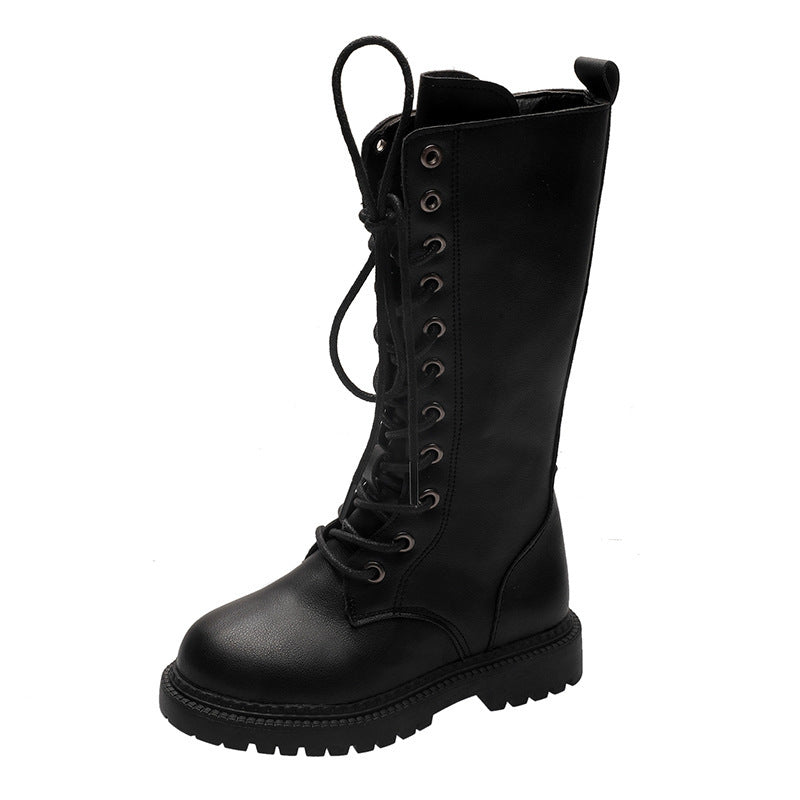 Kinder Martin Boots aus Kunstleder
