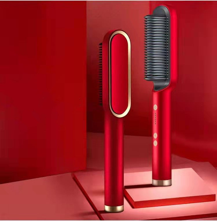 2-in-1 Haarglätter & Lockenstab mit Ionen