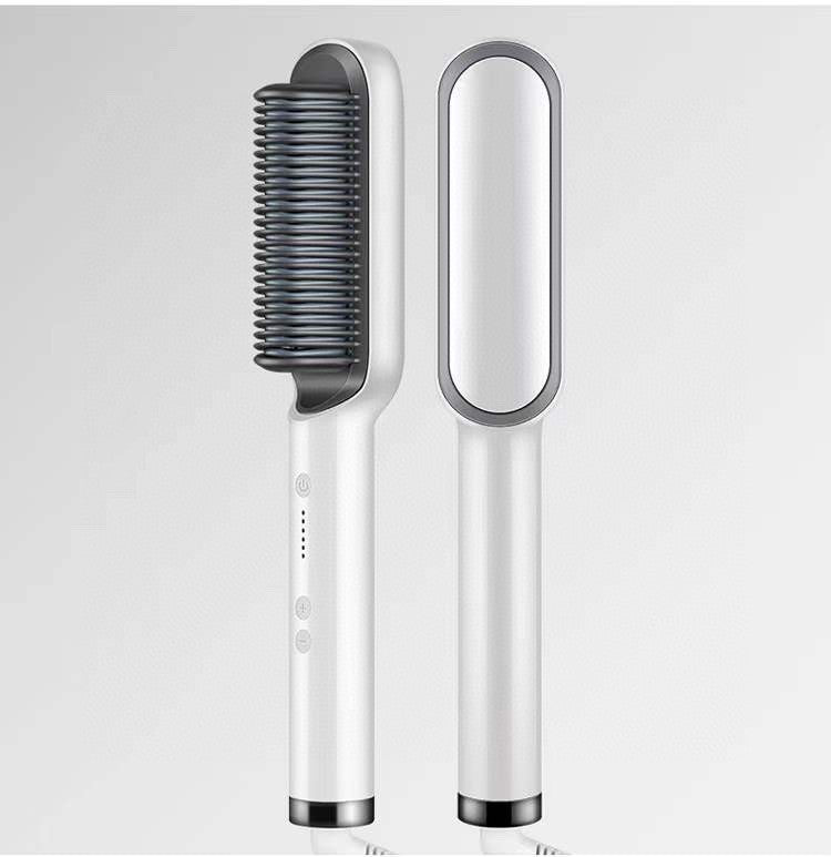 2-in-1 Haarglätter & Lockenstab mit Ionen