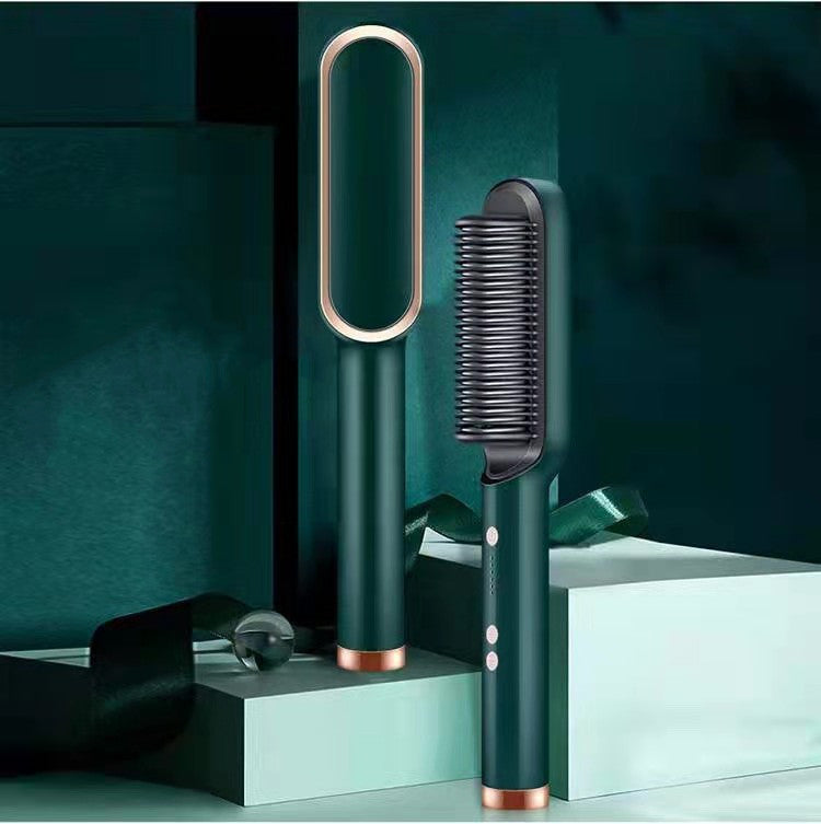 2-in-1 Haarglätter & Lockenstab mit Ionen