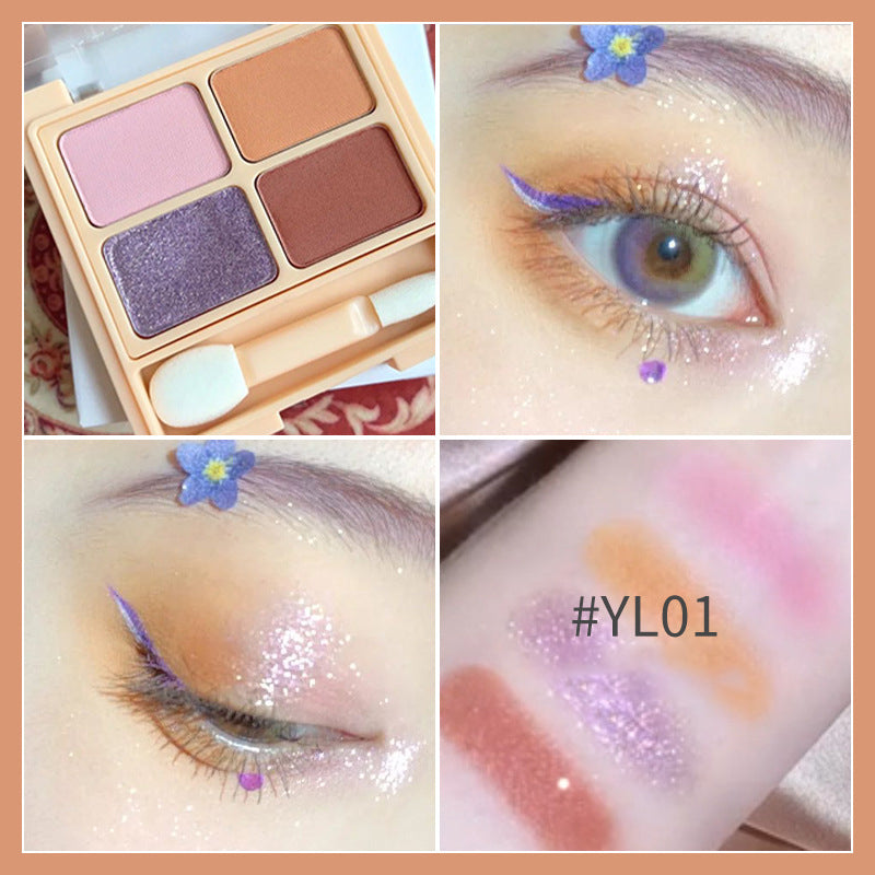 Lidschatten-Palette für Einsteigerinnen